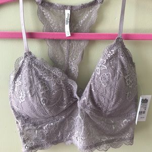 Laced Purple Bralette